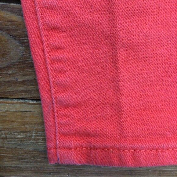 LEVI’S jeans coral denim Demi curve modern rise skinny tangerine low waist 25 - Picture 7 of 11